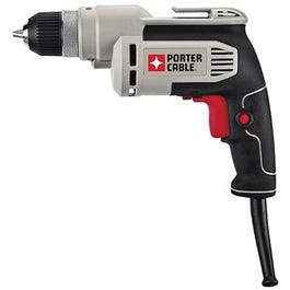 Keyless Drill, Variable Speed, 6-Amps, 3/8-In.