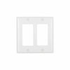 Eaton Cooper Wiring Standard Size Decorator Wallplate, White