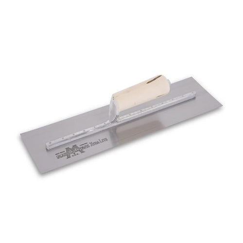 Marshalltown Finishing Trowel 16 x 4 Straight Wood Handle (16 x 4)