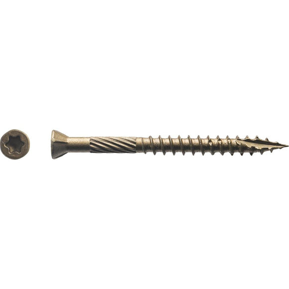 Big Timber #9 x 2 In. Bronze Trim Screw (1 Lb.)