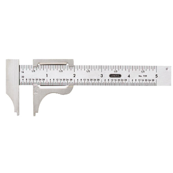 General Tools 5 In. Pocket Caliper