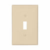 Eaton Cooper Wiring Toggle Wallplate, Ivory (Ivory)