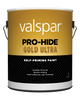 Valspar® Pro-Hide® Gold Ultra Exterior Self-Priming Paint Semi-Gloss 1 Gallon Super One Coat White